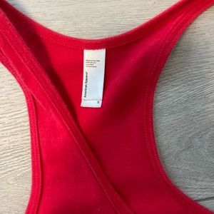 American Apparel red tennis dress